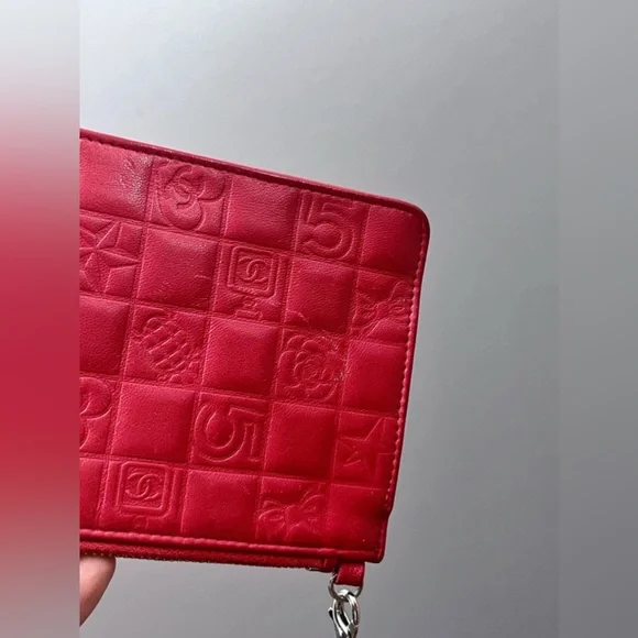 Chanel - red mini vintage bag purse - Picture 7 of 7